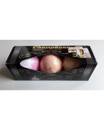 Boules de bains parfumées "champagne"